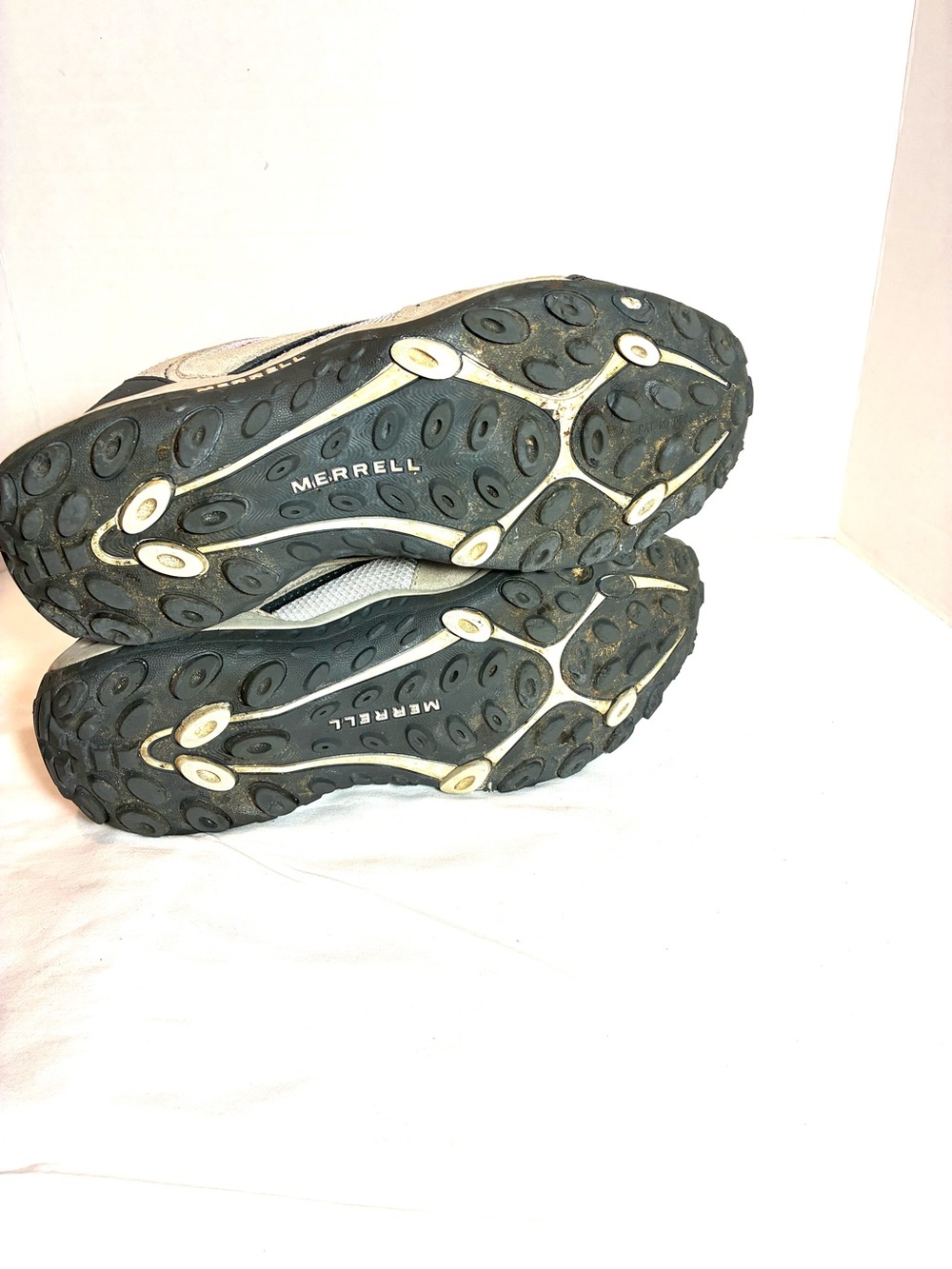 Merrell Women’s Outdoor Hiking Trail Shoes Pewter Lace-Up Comfort Size 11 - Picture 7 of 8